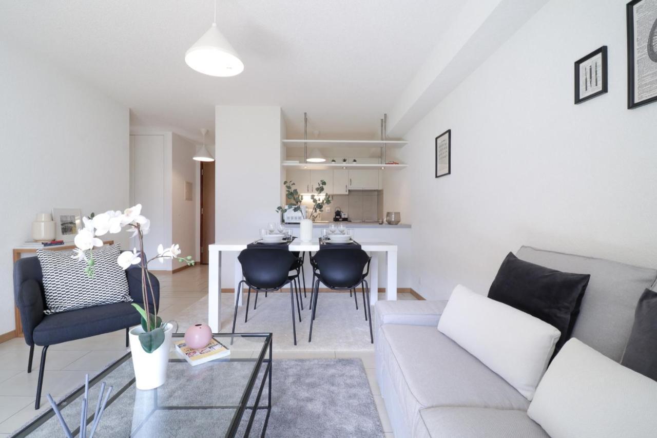Modern Apartment Close To Martigny Train Station المظهر الخارجي الصورة